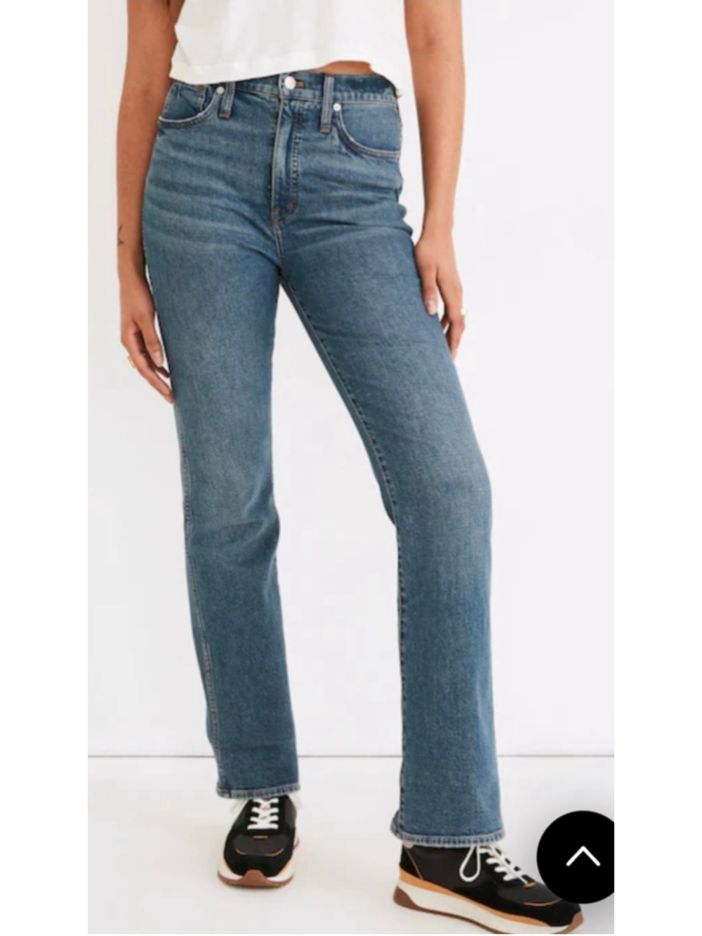 Madewell High-Rise Bootcut Jeans in Edgewood Wash Size 27